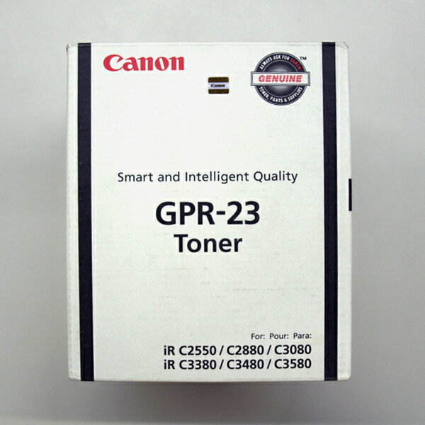 Rakuten - 【新古品】【未使用品】【未開封】CANON トナーカートリッジ GPR-23ブラック/輸入純正品0452B003iR-C3380/iR-C3380F/iR-C2880/iR-C2880F用【返品不可】【別途送料がかかります】
