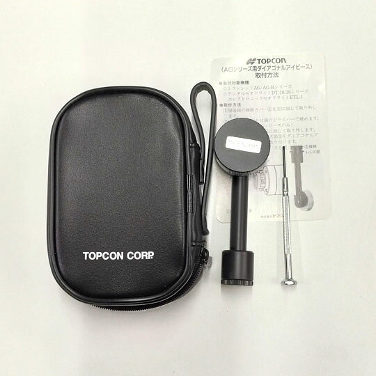 トプコンセオドライト・トランシット用 【対応機種】 AG-20P・20BP/DT-20P・20AP・10P・10AP/ETL-1/DT-10・10R・10S・10SR・20S・20SR/DT-100シリーズ ※取り付け方は、説明書を確認してください