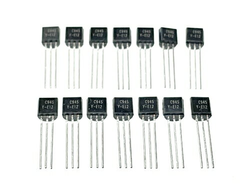 [ON Semiconductor] NPN トランジスター KSC945YBU （14個セット）50 V 150 mA 3-Pin TO-92