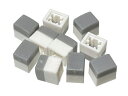 ミキサー プッシュスイッチ ボタン 7mm x 5.5mm 高さ7mm (10個セット)(グレー) ミキサー修理交換用パーツ