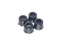 オーディオ/AV機器用 ゴム足 金属ワッシャー付き (4個セット) (上部径13.5mm 底部径11mm 高さ9mm)