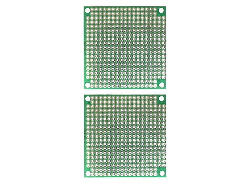 ガラスエポキシ ユニバーサル基板 片面 50mm x 50mm（2枚セット）