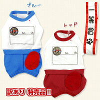 【メール便2枚までOK】☆新作秋物入荷!!☆国産体操服☆【Airballon】【犬運動会服】【犬服】【犬服:小型犬、中型犬用】【RCP】