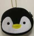 人気商品!アニマルコインポーチ(ペンギンBK)