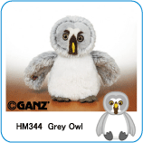 Rakuten - 【Webkinz】ウェブキンズ　フクロウ(グレー色)