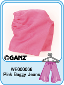 【Webkinz】Pink Baggy Jeans