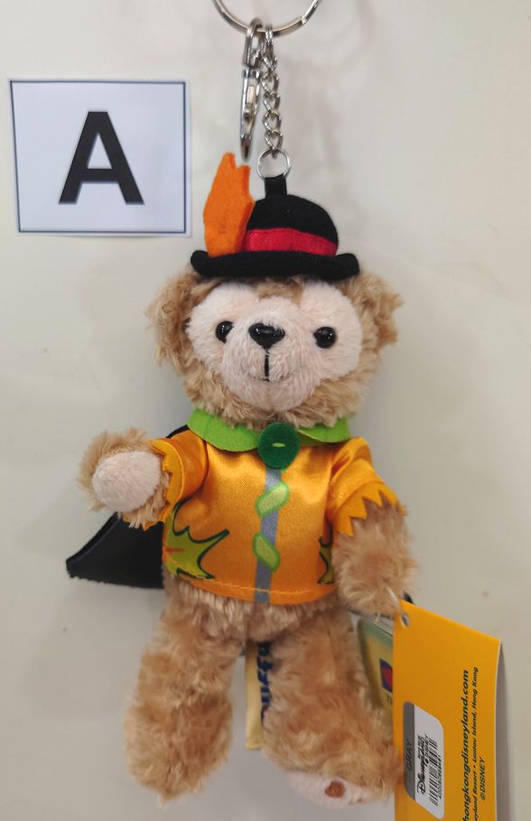 香港ディズニー2016年ハロウィンダッフィーキーチェーンA