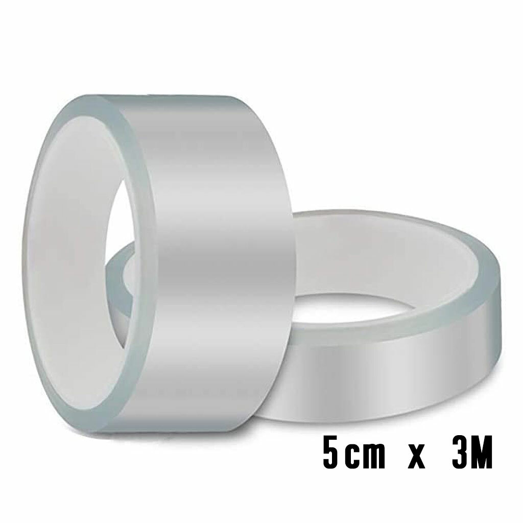 車用プロテクションフィルム（ 5cmx3M ）粘着剤付き 車のドアシル保護 テープ式 ドアエッジプロテクター 取り付けが簡単