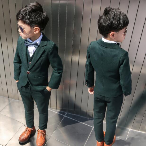 Rakuten - 5点セット！子供スーツ 男の子 スーツ 入学式 シャツ 男の子スーツ 子供 フォーマルウエア フォーマル セット 発表会 入学式 入園式 キッズスーツ 七五三 結婚式 卒園式 卒業式 90/100/110/120/130/140/150cm/160cm