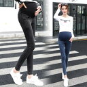 マタニティ パンツ デニム ジーンズ スキニーデニム 大きいサイズ レギンス 冬 秋冬 ストレッチ アジャスター おしゃれ かわいい マタニティパンツ ズボン ...