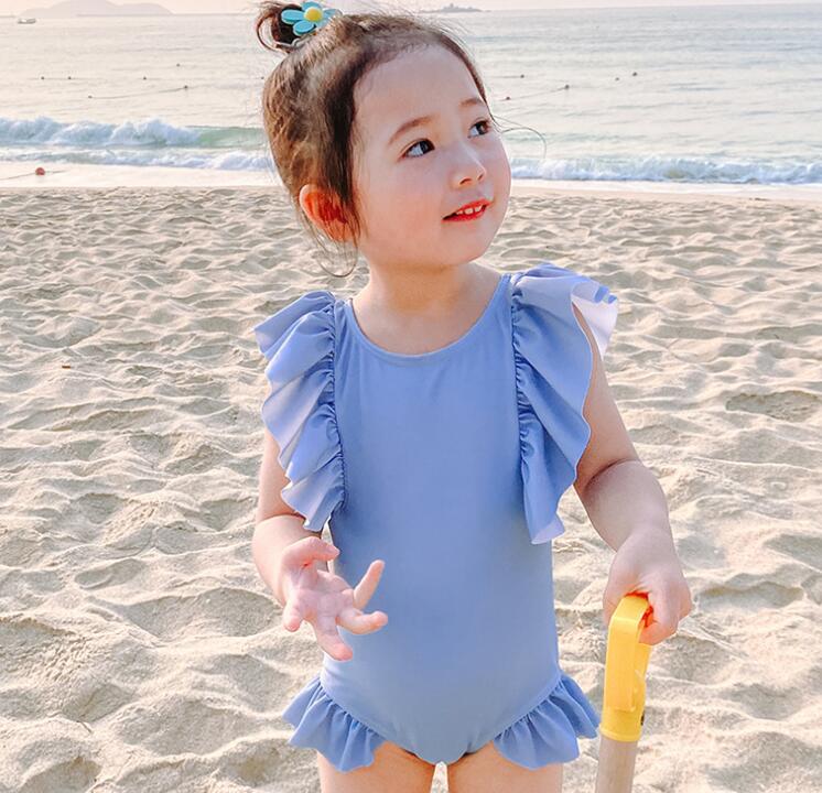 キッズ 水着 女の子 ワンピース 可愛い オールインワン オシャレ タンキニ フリル ...