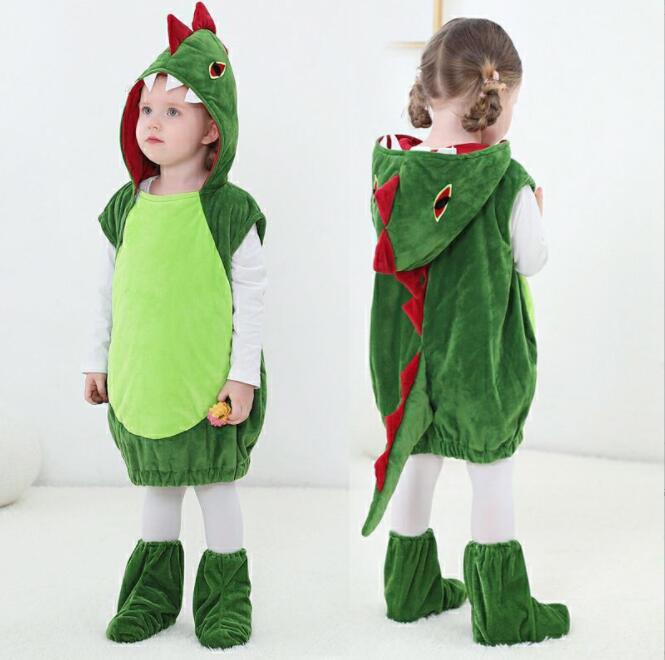 恐竜 コスプレ 子供 ハロウィン衣装 コスプレ衣装 クリスマスコスプレ キッズ コスチューム 仮装 クリスマス衣装 ハロウィン 着ぐるみ 子供 恐竜着 仮装 変装 2点セット キッズ コスチューム 男の子 女の子 怪獣 動物 ふわふわ 可愛い ステージ 演出服 学園祭
