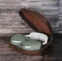 AirPods Max 収納ケース AirPods Maxバッグ 本革 おしゃれ 耐衝撃 AirPods Max収納バッグ 全面保護 AirPods Max レ...