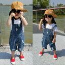 オーバーオール 子供服 ポケット付き デニムオーバーオール 女の子 男の子 キッズ ベビー サロペット オールインワン シンプル パンツ 90cm 100cm ...