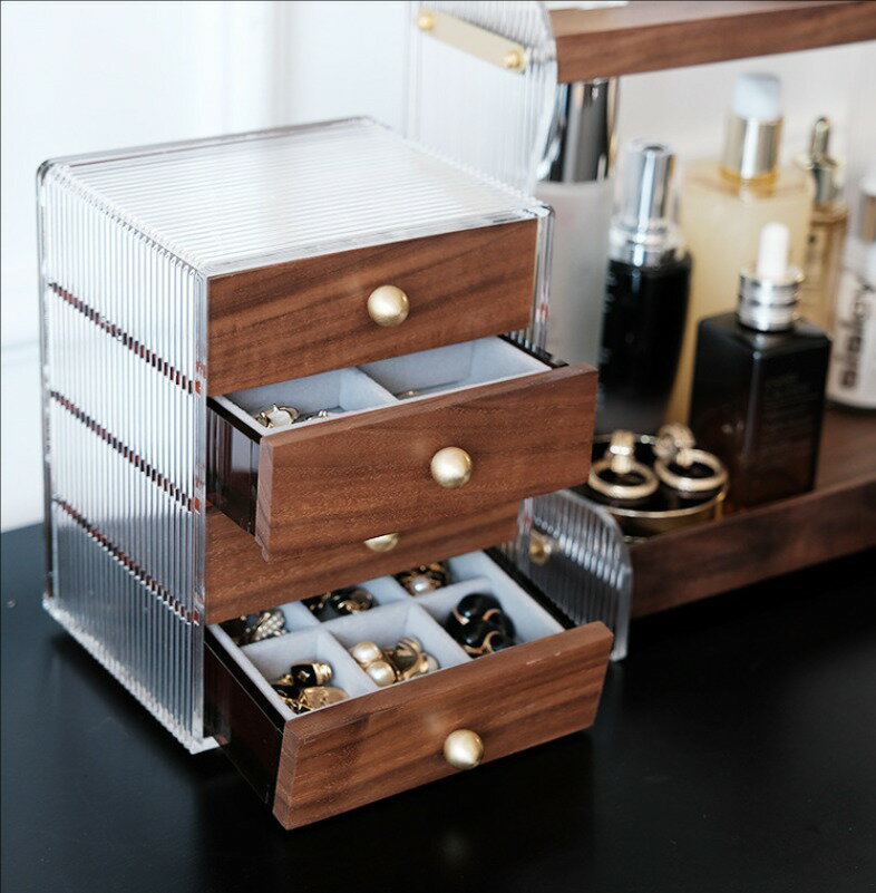 アクセサリーケース ジュエリーボックス 木製 アンティーク風 ジュエリーケース アクセサリーボックス 大容量 引き出し 小物入れ アクセサリー 収納 おしゃれ ...