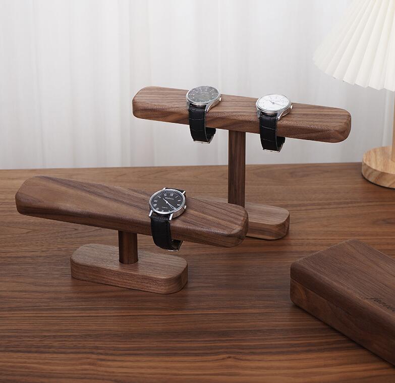 腕時計スタンド おしゃれ 木製 ウオッチスタンド ショーケース 時計ディスプレイ 時計スタンド ブレスレットスタンド 時計置き台 腕時計置き 時計収納 アクセサリー展示