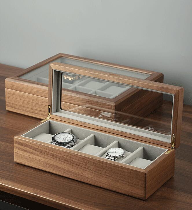 送料無料 時計ケース 木製 腕時計ケース おしゃれ 時計収納ケース 収納5本/10本入り 高級 ウォッチボックス コンパクト コレクション ビジネス 父の日 腕時計ボックス プレゼント 腕時計ボックス ウォッチケース ギフト