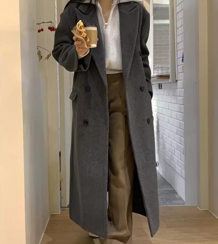 超ロングコート レディース チェスターコート トレンチ コート マキシ丈 チェスターコート ガウンコート ロング 大きいサイズ ロング丈 アウター