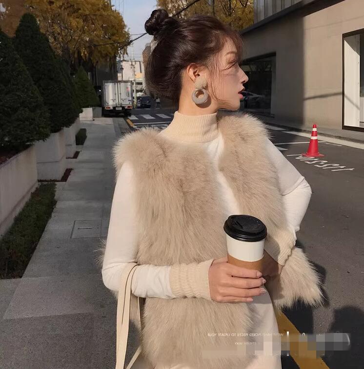 ファーベスト レディース ファー ベスト ノーカラー 羽織り 秋 冬 ベスト ジレ コート アウター 秋冬 フェイクファー ベスト ショートベスト ジャケット 前開き もこもこ トップス ノースリーブ ボリューム感