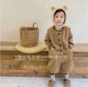 もこもこオーバーオール 子供服 サロペット パンツ 女の子 男の子 オーバーオール キッズ ベビー オールインワン シンプル 長ズボン 可愛い キッズ 無地 シ...