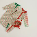 ロンパース ベビー服 クリスマス服 帽子付き 2点セットベビー服 女の子 男の子 オーバーオール 赤ちゃん 出産祝い プレゼント 子供服 かわいい おしゃれ シンプル コットン 新生児 ギフト 可愛い 赤ちゃん 春 夏 秋 冬 春夏