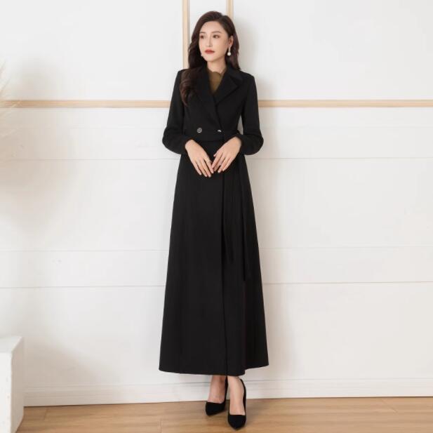 超ロングコート レディース チェスターコート トレンチ コート マキシ丈 チェスターコート ガウンコート ロング 大きいサイズ ロング丈 アウター