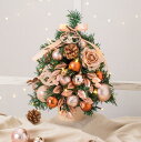 クリスマスツリー 卓上 35cm ミニツリー 北欧 小型 クリスマス飾り 常時点灯/点滅ライト LEDイルミネーション オーナメント おしゃれ キラキラ 雰囲気...