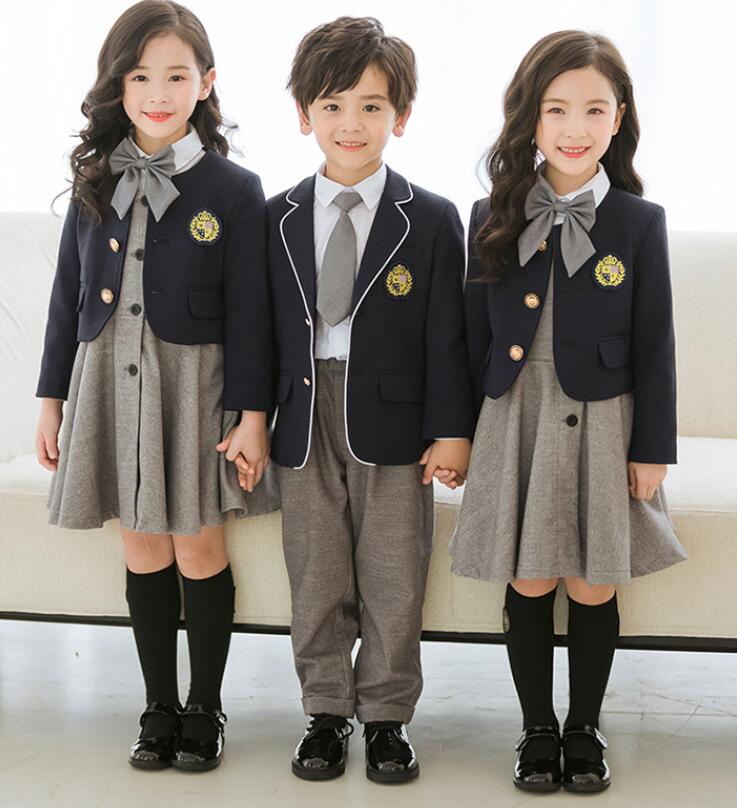 Rakuten - 卒業式 スーツ 5点セット　女の子 男の子 子供スーツ キッズ フォーマルスーツ キッズスーツ 入学式 入園式 卒園式 子供服 七五三 発表会 キッズフォーマル タキシード フォーマル キッズ ジュニア 紳士服 結婚式 英国風オーダーメイドのスーツ 可愛い 春秋冬 JK 制服