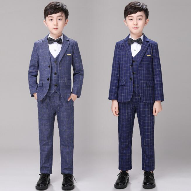 Rakuten - 子供 スーツ 男の子 フォーマル キッズスーツ フォーマルスーツ センターベント 4点セット＆5点セット 子供スーツ リボン シャツ 大きいサイズ スーツセット 子供服 礼服 児童 結婚 発表会 入学式 卒園式 七五三 演奏会 面会