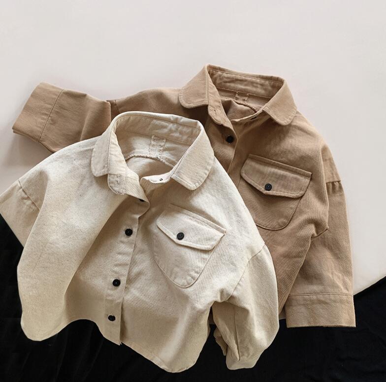 Rakuten - 子供 キッズ 男の子 シャツ シャツコート ジュニア 長袖シャツ 長袖 可愛い カジュアルシャツ シャツ おしゃれ キッズ こども 七五三 入学式 誕生日 入園式 定番 90/100/110/120/130/140cm