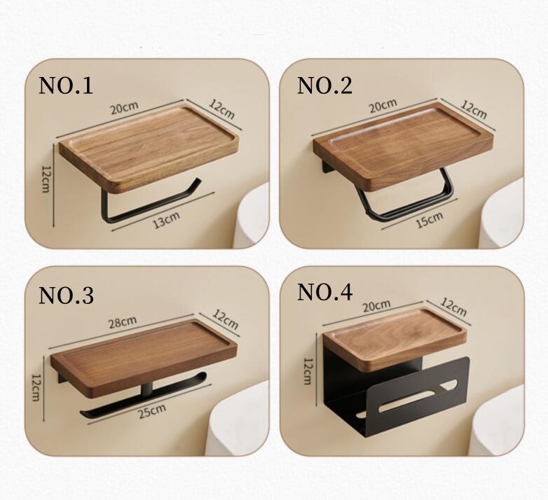 トイレットペーパーホルダー おしゃれ 突板 アイアン風 木製 棚 棚付き ペーパーホルダー トイレ ホルダー 小物置き ヴィンテージ 飾り棚 アパート マンション 新築祝い 引越し 祝い 物置棚 トイレ お風呂