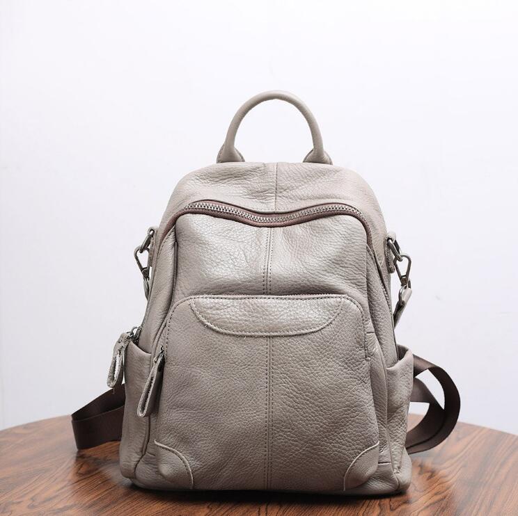 Rakuten - レザーリュック レディース 本革 ママリュック 通勤リュック リュックサック大人 通学 リュック 女性 女の子 リュック 大人 きれいめ リュック レディース リュック 軽い A4 iPad バックバッグ 大人かわいい 上品 通勤/旅行 レザーリュック