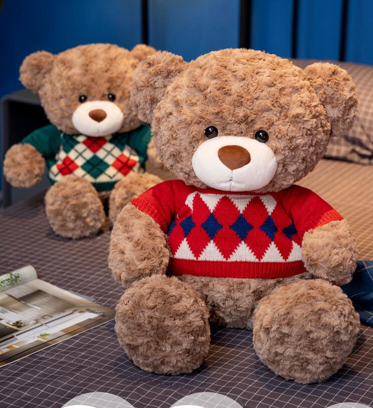 Bear - ぬいぐるみ クマ ぬいぐるみ お誕生日 くま ぬいぐるみ 大 クマ 大きい ぬいぐるみ 手触りふわふわ 抱き枕 女性 母の日 クリスマス 彼女 ギフト 贈り物 女の子 店飾り 巨大 ぬいぐるみ おもちゃ45cm/55cm/70cm/90cm