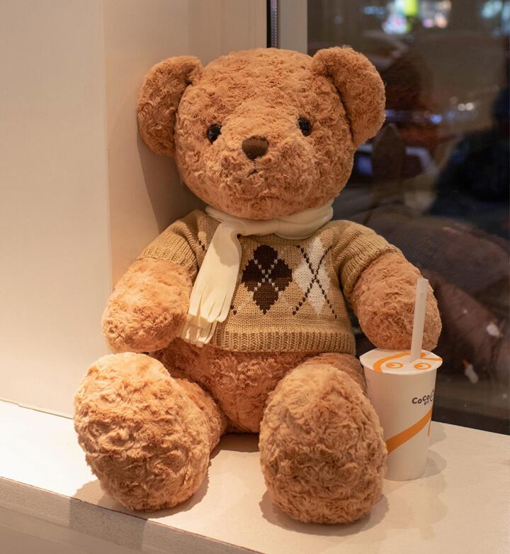 Rakuten - ぬいぐるみ クマ ぬいぐるみ お誕生日 くま ぬいぐるみ 大 クマ 大きい ぬいぐるみ 手触りふわふわ 抱き枕 女性 母の日 クリスマス 彼女 ギフト 贈り物 女の子 店飾り 巨大 ぬいぐるみ おもちゃ50cm/75cm/110cm