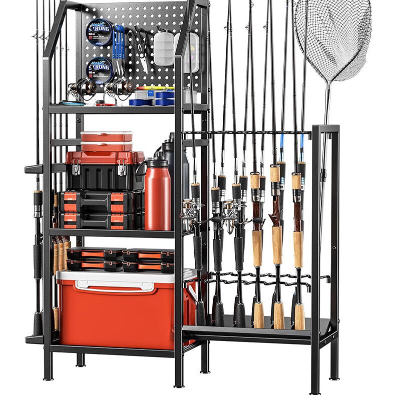 ロッドスタンド 釣り竿立て ロッドラック 釣り竿スタンド 釣具 釣り竿収納ラック ロッド立て 18本釣り..