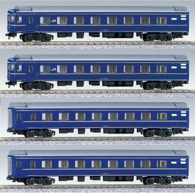 【予約受付】カトー　10-806　24系「北斗星」 増結Bセット 増結用B寝台車 (4両セット)　【2009年6月以降発売予定】　（鉄道模型）