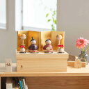 お雛様木製親王飾り(0301) 雛人形かわいい おひなさまコンパクト インテリア ひな人形 ちりめん 国産 天然木 てづくり 桃の節句 初節句女の子 木製 お...
