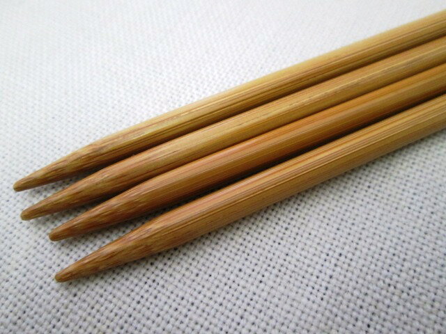 編み棒　竹針　長　4本針