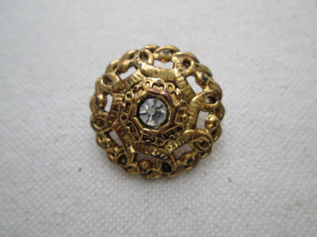 M-1192　昭和モダンボタン　21mm　1個