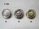 M-1266 プラスチックボタン 18mm 1個在庫処分