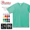 Tシャツ 無地 メンズ 【メール便可 1着290円】【楽天最安値に挑戦】 Printstar(プリントスター) 5.0オンス 086dmt 2xl 3xl ビッ...