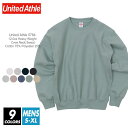 裏起毛 スウェット 無地 メンズ 【楽天最安値に挑戦】united athle (ユナイテッドアスレ) 12.0オンス 5764-01 s-xl 秋 冬 クルーネック 厚手 スポーツ ダンス カラフル 運動会 文化祭 イベント お揃い 親子 カップル コーデ ルームウエア 部屋着