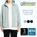ドライ ストレッチ パーカ メンズ レディース 【楽天最安値に挑戦】グリマー(glimmer) 373-saf アウター フード あったか スポーツ 選挙 イベ...
