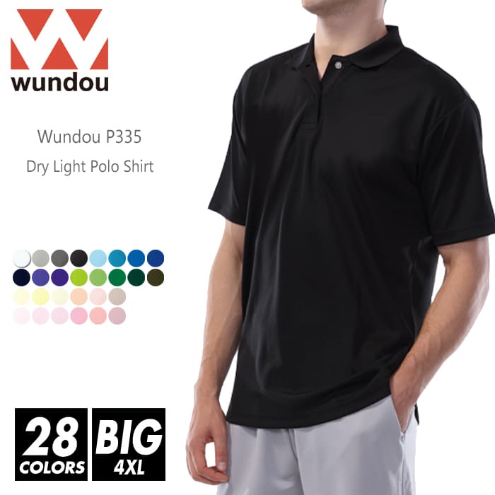 商品名 wundou P335ドライライトポロシャツ 素材 ポリエステル 100% サイズ サイズ 着丈 身幅 4XL 82 65 原産国 特徴 定番ポロシャツとして着心地を重視して開発されたドライライトポロシャツ。 ドライライトTシャツ P-330 と同じく、高い吸汗速乾性と汗のべたつきを軽減する高機能な生地を使用しています。 洗濯を繰り返しても型崩れしにくいしっかりとしたフライスは高級感のある見た目を長くキープ。サッカー・テニス・卓球・ゴルフなどのスポーツウェアとして幼稚園から学校部活まで広くご利用頂けます。 豊富なサイズ展開と魅力的な価格設定で常に人気ランキング上位をキープ。ジュニアチームも、コーチ・選手・サポーターもみんなで揃えて統一感あるチーム作りに。 注意 ※モニターと実物では、多少の色味が異なる場合がございます。※サイズは実寸ですが、多少の誤差が生じる場合がございます。 ※他の店舗でも販売しておりますので、売れ違いによる欠品の可能性がございます。※ネームは入荷時期により異なる場合がございます。