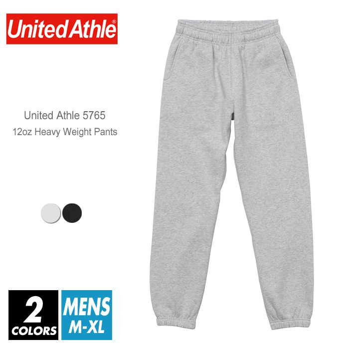 裏起毛 スウェット パンツ 無地 メンズ 【楽天最安値に挑戦】United Athle(ユナイテッドアスレ) 12オンス 5765-01 m-xl 厚手 レトロ...