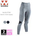 【送料無料】ドライ フィットネス レギンス 無地 レディース ガールズ 女性 女の子 wundou(ウンドウ) p7360 s-xl 2色 吸汗速乾 ストレッチ...