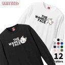 Tシャツ 長袖 THE WANKO FACE ザ ワンコ フェイス ウエストハイランドホワイトテリア ロゴ 犬好き 犬 いぬ イヌ ドッグ メンズ ユニセックス...