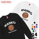 スウェット WANKO ワンコ チベタンマスティフ ロゴ 犬好き 犬 いぬ イヌ ドッグ メンズ ユニセックス プレゼント おもしろ グッズ ギフト