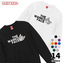スウェット THE WANKO FACE ザ ワンコ フェイス シベリアンハスキー ロゴ 犬好き 犬 いぬ イヌ ドッグ メンズ ユニセックス プレゼント おも...