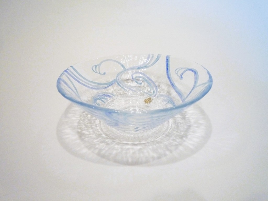 ■サイズ：高さ6．0cm　　φ15．0cm 化粧箱 山岡善高作
